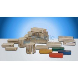 Boites en inox long. 450x200xHt.100 mm