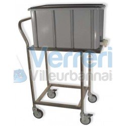Chariot inox deporte Dimensions 720x450 Ht940mm...