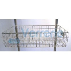 Panier fil inox Dim. ext. 600x400x300mm Panier ...