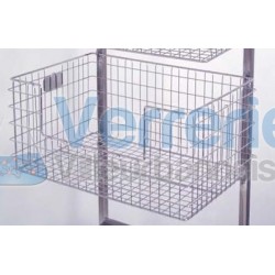Panier fil inox Dim. ext. 600x400x300mm Panier ...