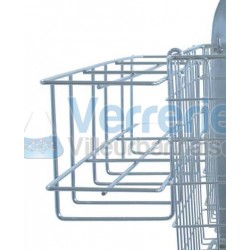 Casier a gants 6 compartiments en fil inox 18/10