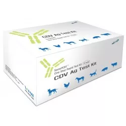 Test rapide du Distemper sur le chien. Test det...