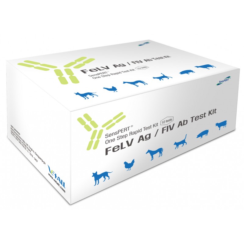 Test rapide du virus feline Leukemia FeLV.Test ...