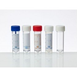 Flacon de prelevement en polystyrene, 30ml , av...