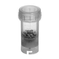 25 tubes broyeurs a billes en inox BMT-2