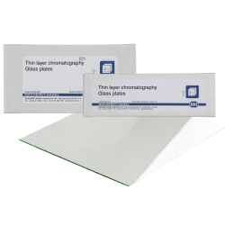 Plaques CCM en verre SIL G UV254 gel de silice ...