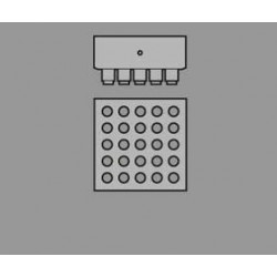 Portoir pour tubes a essai pour le diagnostic P...