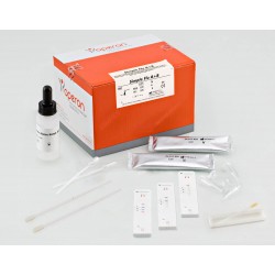 Test immunochromatographique avec control posit...