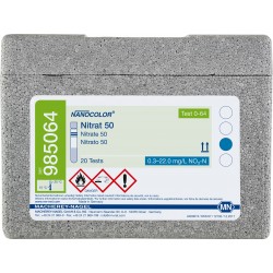 Tests en cuves rondes NANOCOLOR Nitrate 50Tests...