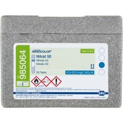 Tests en cuves rondes NANOCOLOR Nitrate 50Tests...