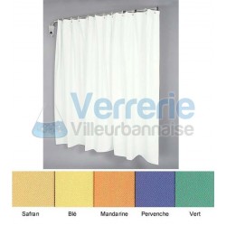 Paravent mural telescopique avec toile PVC M2 C...