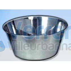 Cuvettes et bassines coniques inox Diam 400x Ht...